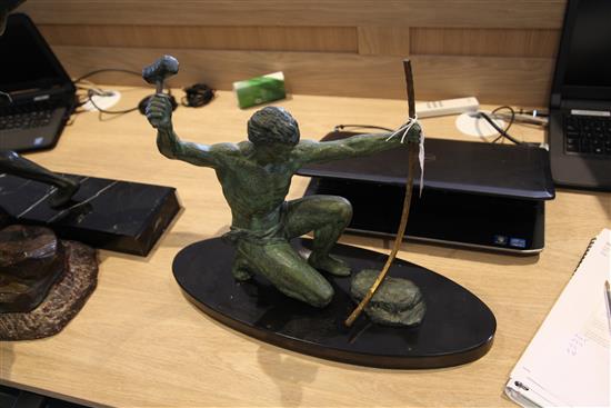 Hervor. The Age of Bronze, H. 15.75in.